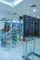 curtain wall company showroom