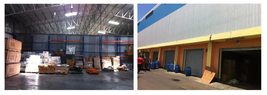Yekalon Buildmart Mauritius - warehouse